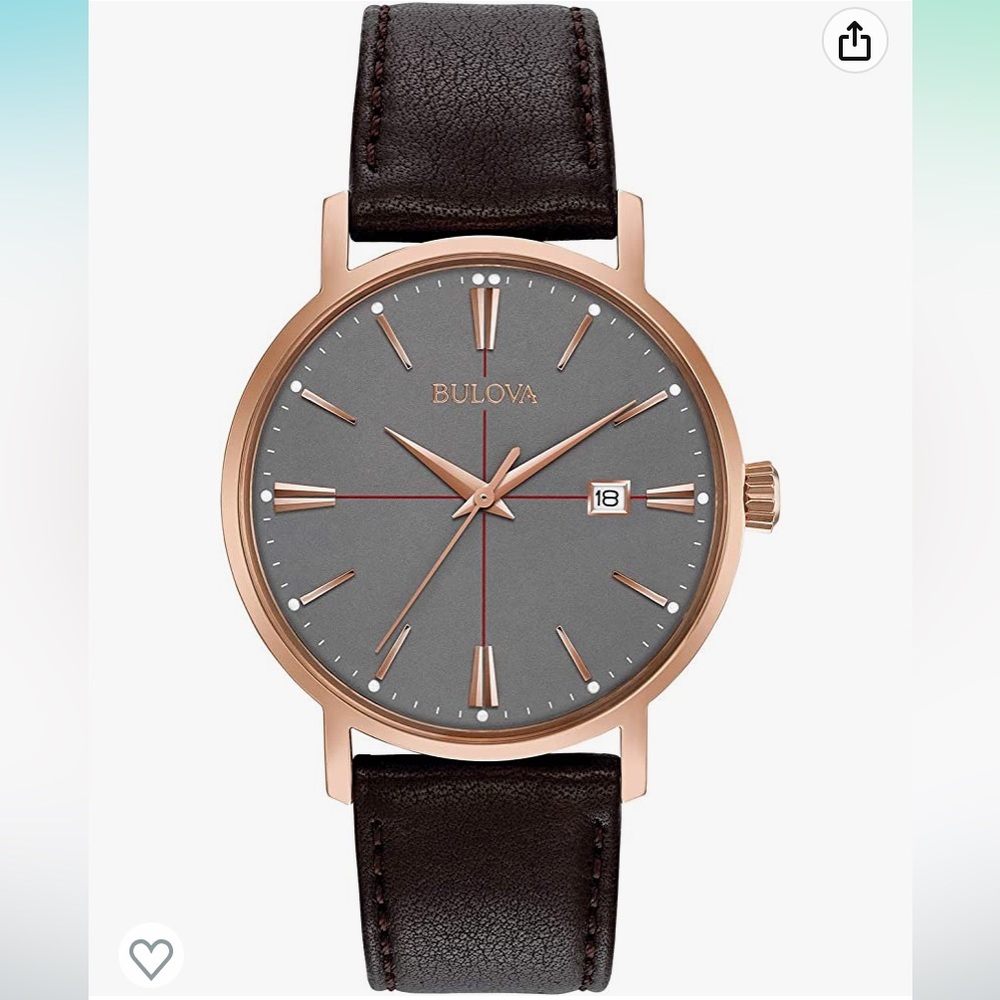 Bulova Classic Quartz Mens Watch